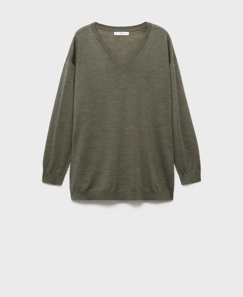 Mango Women's Wool Pajama Sweater