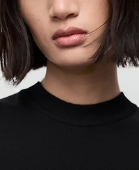 Mango Women's Combined Woven Belt Dress