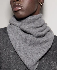 Mango Women's Cable-Knit Turtleneck Sweater