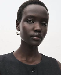 Mango Women's Round-Neck Suit Vest