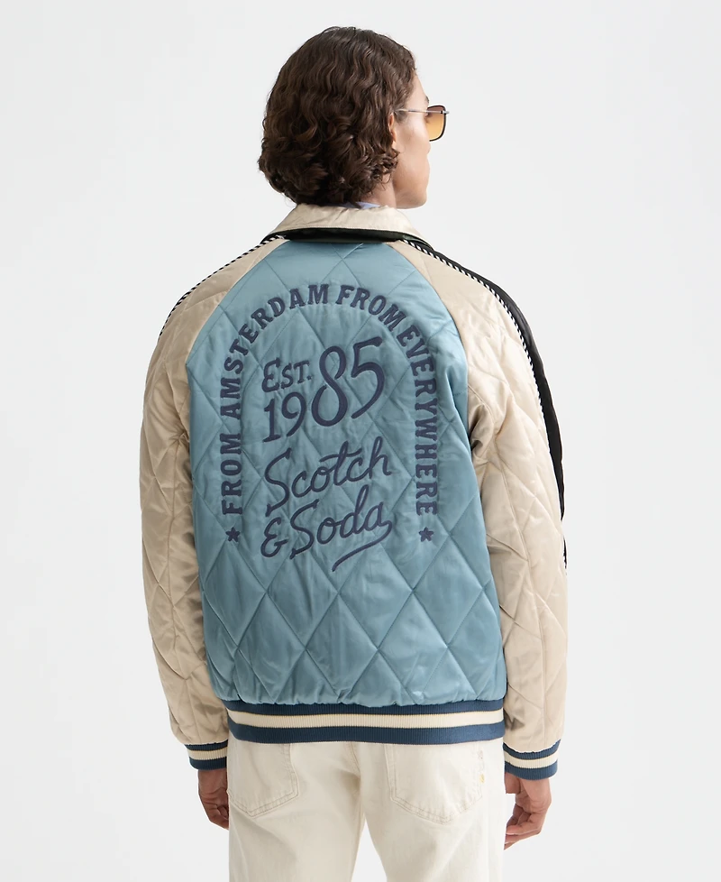 Scotch & Soda Men's 40th Anniversary Long-Sleeve Jacket