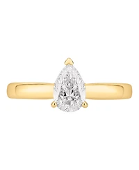 Gia Certified Diamonds Diamond Pear Engagement Ring (1 ct. t.w.) in 14k Yellow Gold