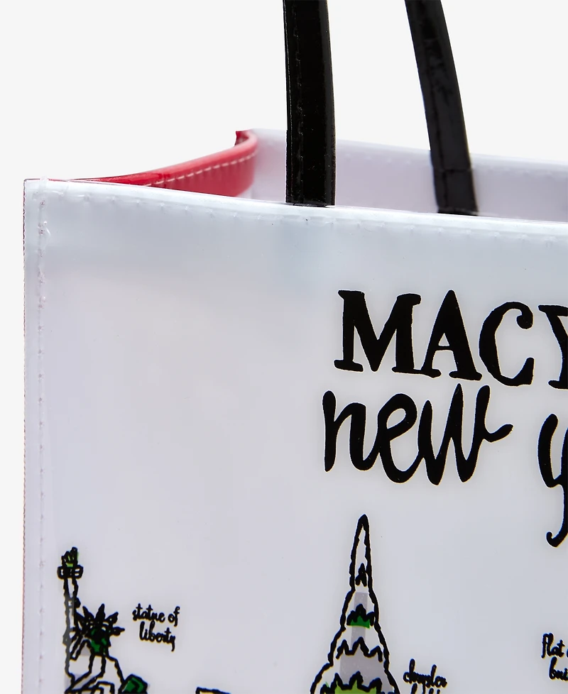 Macy's New York Skyline Lunch Graphic Tote, Macy's Exclusive