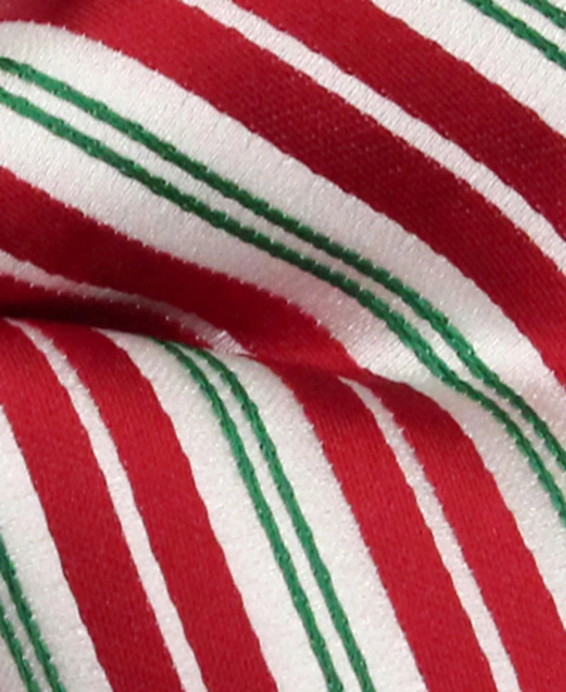 Hallmark Holiday Traditions Men's Candy Cane Slim Bow Tie