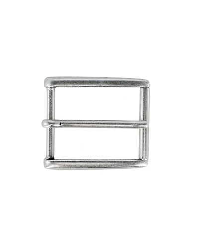 Trafalgar Men's 35mm Rectangular Classic Solid Brass Roller Harness Belt Buckle