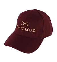 Trafalgar Men's 's Solid Wool Touch Baseball Cap