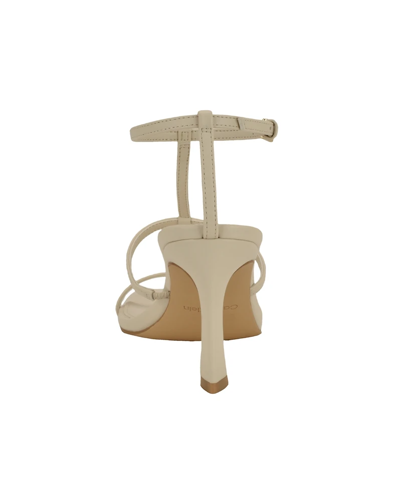 Calvin Klein Women's Pelara Caged Strappy Stiletto Sandals