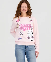 Love Tribe Juniors' Hello Kitty Crewneck Sweatshirt
