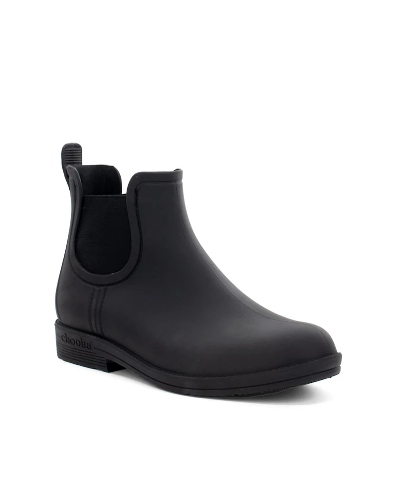 Chooka Womens Modern Chelsea Rain Boot