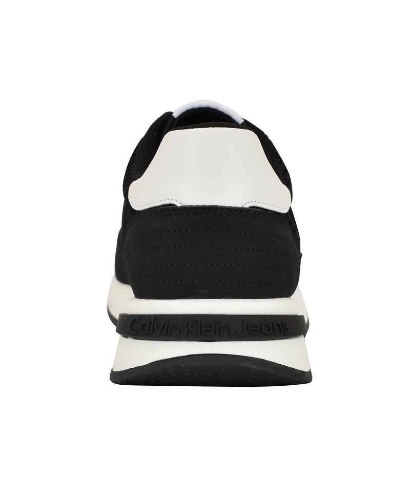 Calvin Klein Women's Palimer Round Toe Lace-Up Sneakers