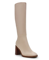 Dv Dolce Vita Women's Flapper Knee-High Block-Heel Dress Boots