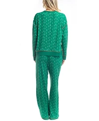 Ocean Pacific Women's 2-Pc. Waves For Days Knit Pajamas Set