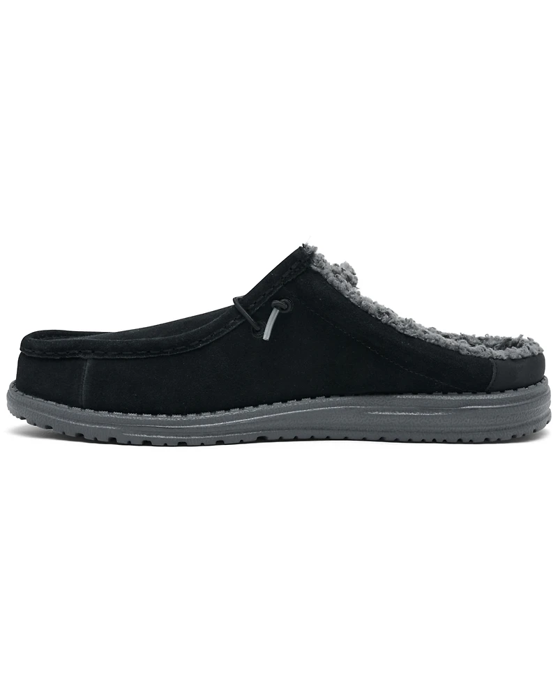 Hey Dude Men's Wally Slip Warmth Slippers from Finish Line