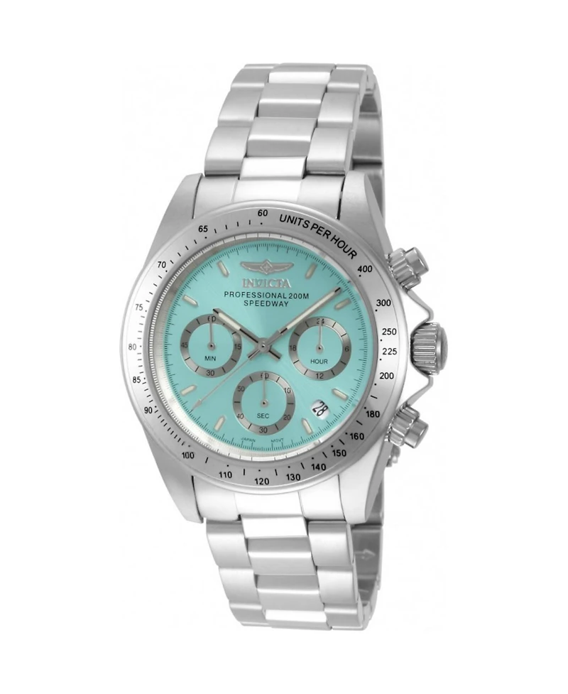 Invicta Men's 49800 Speedway Quartz VD53B-14 Light Blue Dial Watch