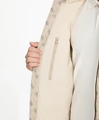 Guess Men's Color-Block Puffer Regular-Fit Jacket