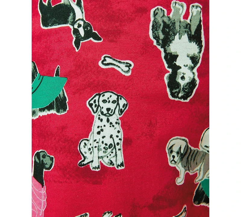 Hue Women's Sleepwell Printed Knit Pajama Pant made with Temperature Regulating Technology