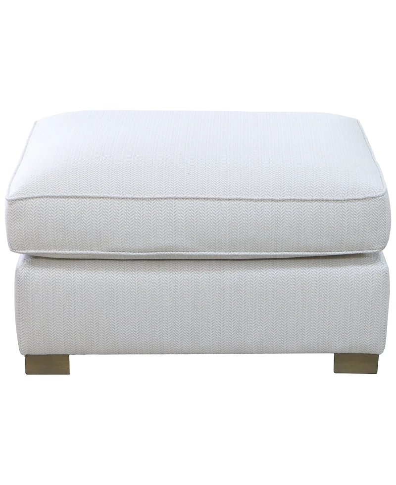 Stacia 33" Fabric Upholstered Bench Ottoman