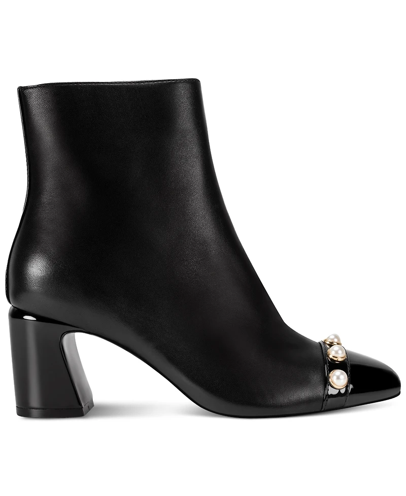 Karl Lagerfeld Paris Women's Dalyn Heeled Booties
