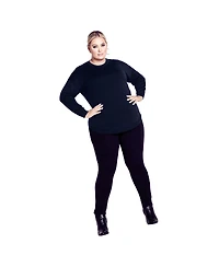 Avenue Women's Tully Curved Hem Sweater