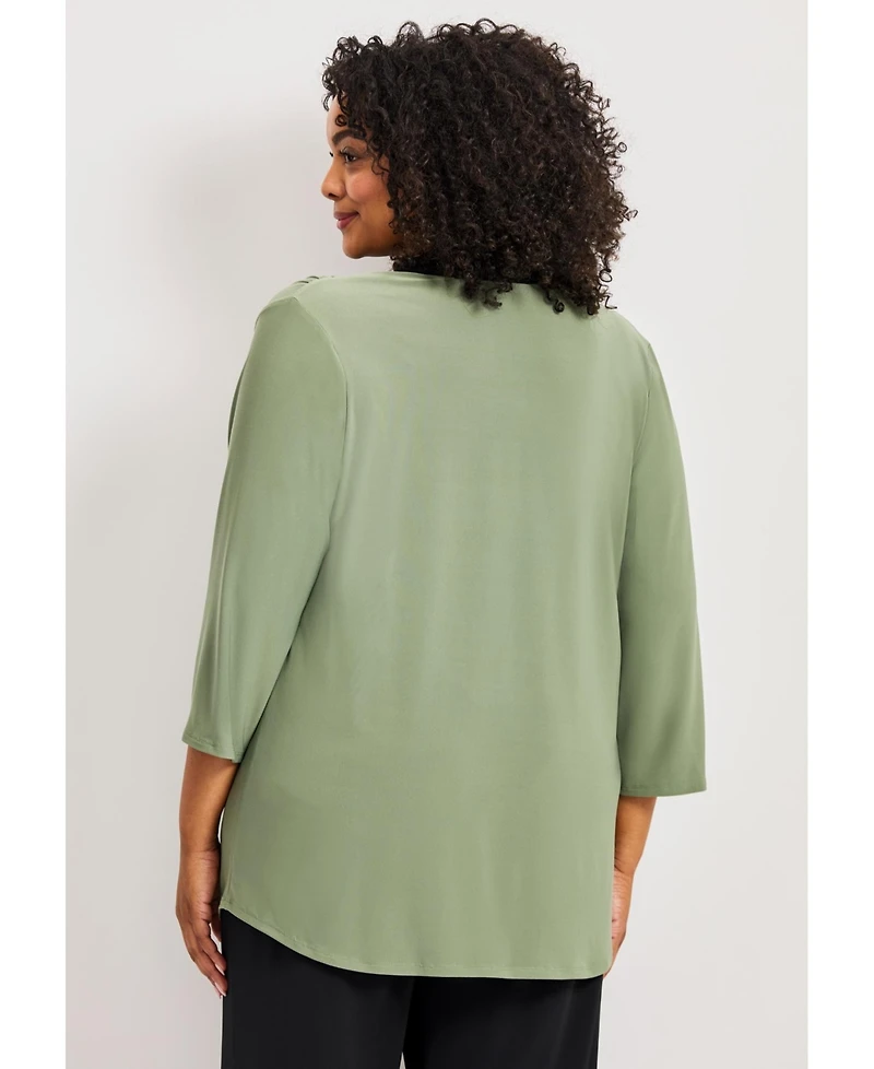 Avenue Plus Audrey Tunic Casual Women's Top