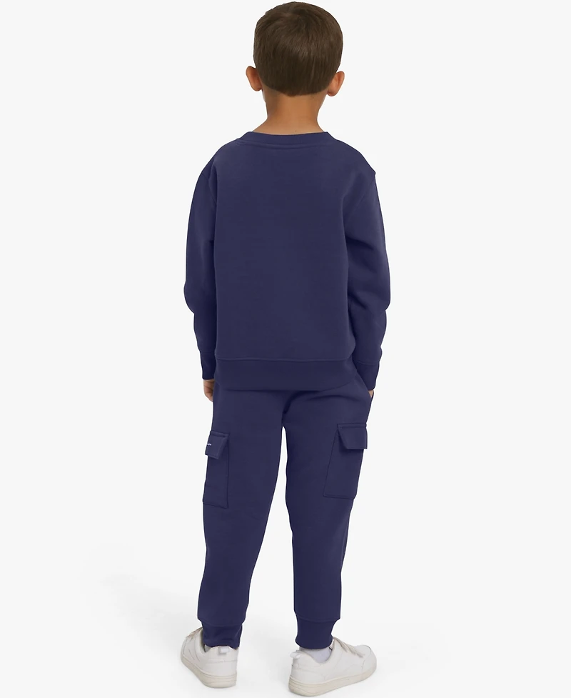 Champion Boys 4-7 Crewneck T-Shirt and Pants, 2-Piece Set