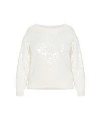City Chic Plus Braylin Sequin Jumper