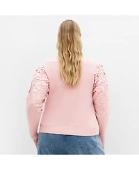 City Chic Plus Braylin Sequin Jumper