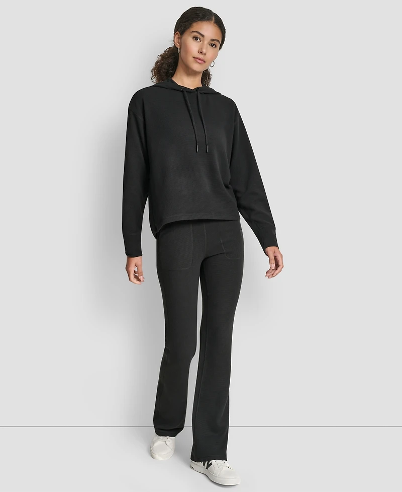 Dkny Women's Transcend Thermal Pull-On Hoodie