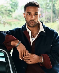 Tommy Hilfiger Men's Silver-Tone Stainless Steel Chain Bracelet