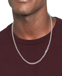 Tommy Hilfiger Men's Silver-Tone Stainless Steel Necklace
