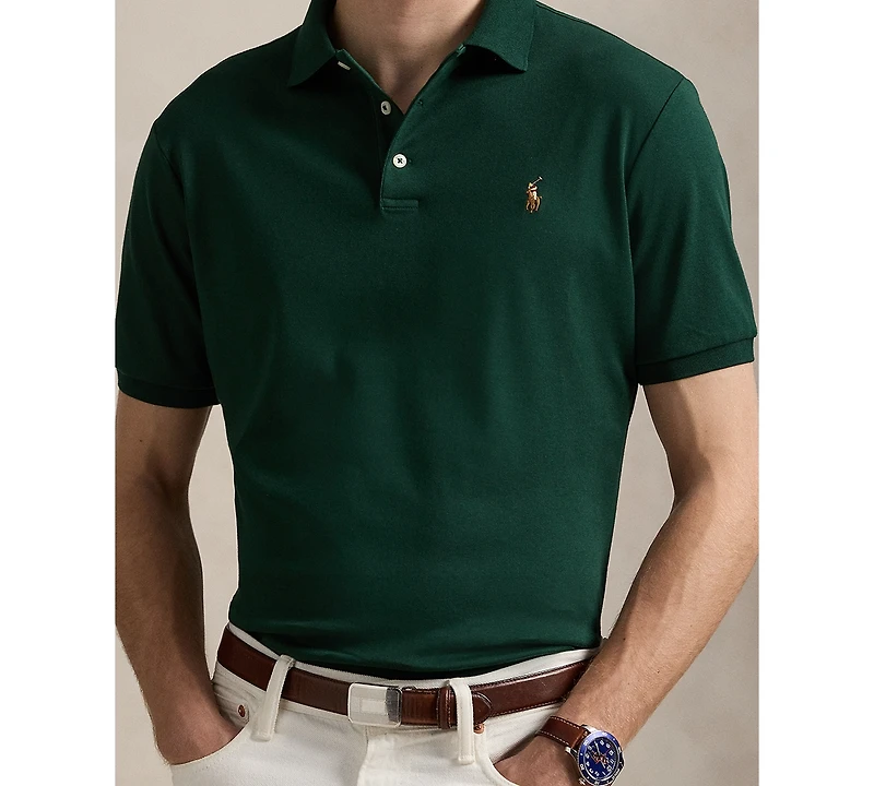 Polo Ralph Lauren Men's Custom Slim Fit Soft Cotton Polo Shirt