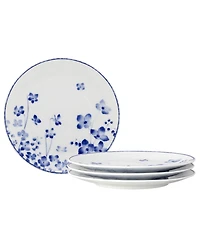 Noritake Bloomington Road Bread and Butter Appetizer Plates, Set of 4