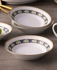 Noritake Tusker Garden Fruit Bowls, Set of 4