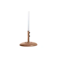 Meridian Furniture Amalfi Navy With Cream Piping / Teak Metal Patio Umbrella with Base Sets