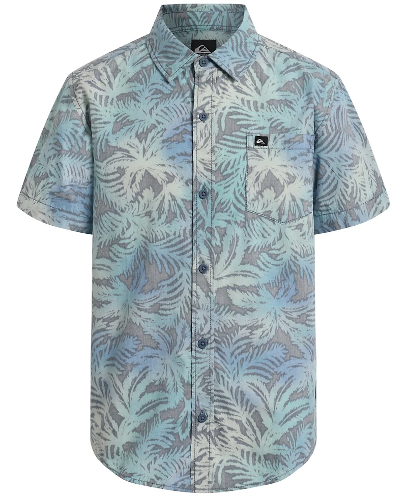 Quiksilver Boys 8-20 Apero Classic Short-Sleeve Woven Shirt