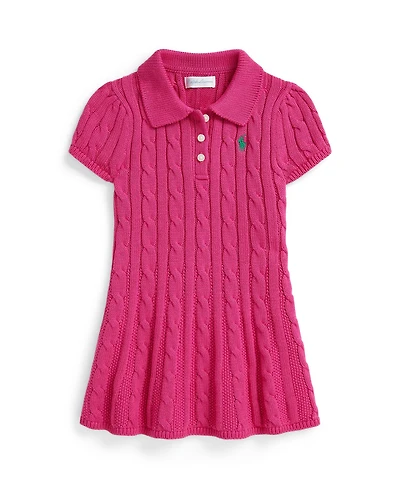 Polo Ralph Lauren Baby Girls Short-Sleeve Sweater Dress