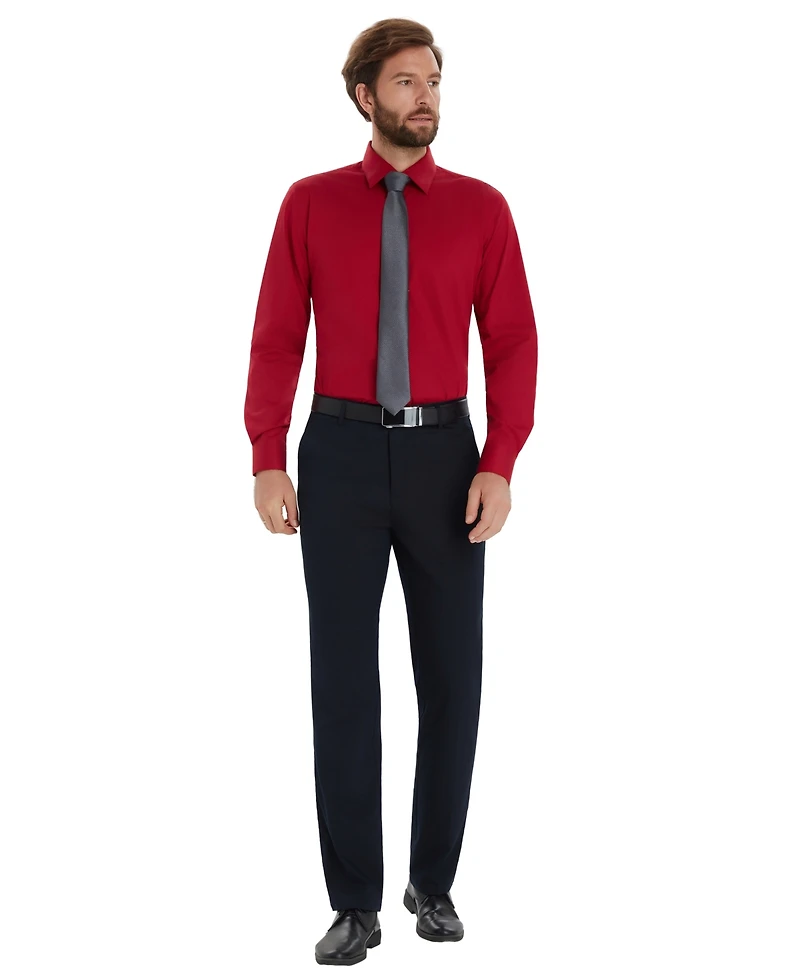 Alfani Men's Solid Slim-Fit Dress Shirt, Macy's Exclusive