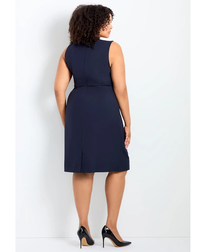 Avenue Women's Plus Cool Hand Sleeveless Dress