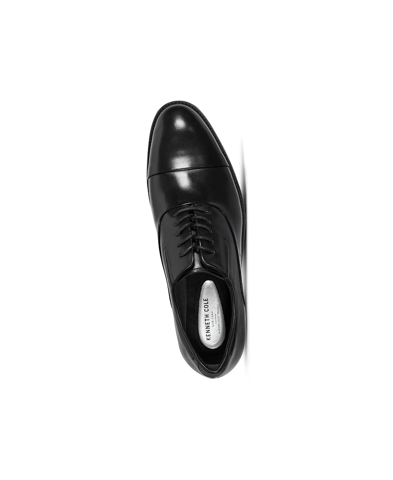 Kenneth Cole New York Men's Tully Leather Cap Toe Oxford