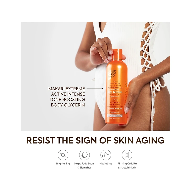 Extreme Argan & Carrot Oil Tone Boosting Body Glycerin - 16.8oz