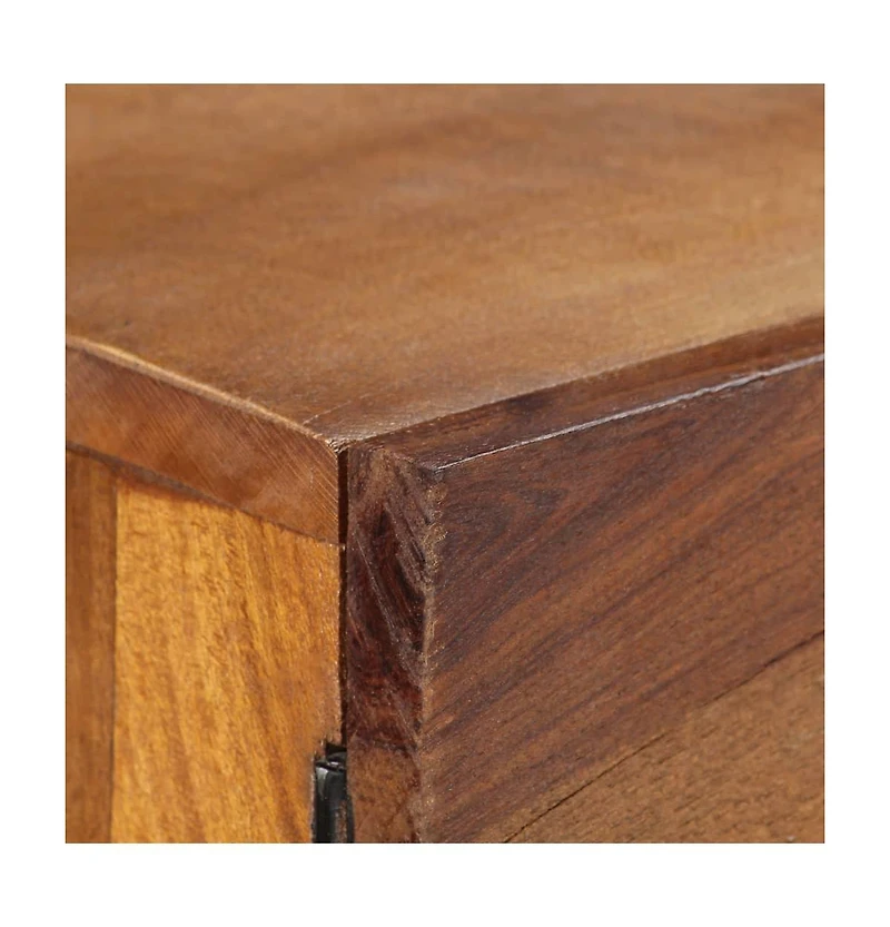 Sideboard Brown Solid Reclaimed Wood 43.3"x11.8"x29.5"