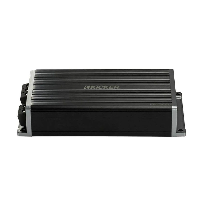 Kicker 47KEY5001 Smart Mono Amplifier 500W Class D Compact Car Audio Amp