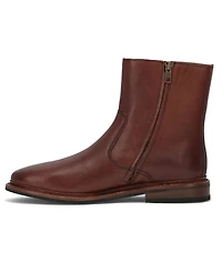 Frye Men's Paul Inside Zipper Round Toe Ankle Boots