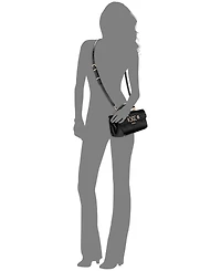 Guess Cirene Top Handle Small Zipper Flap Bag