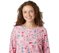 Hue Women's Waffle Fleece Pajama Set