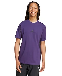 adidas Men's Essential Three-Stripes Single Jersey T-Shirt