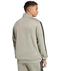 adidas Men's 3 Stripes Tricot Regular Track Top