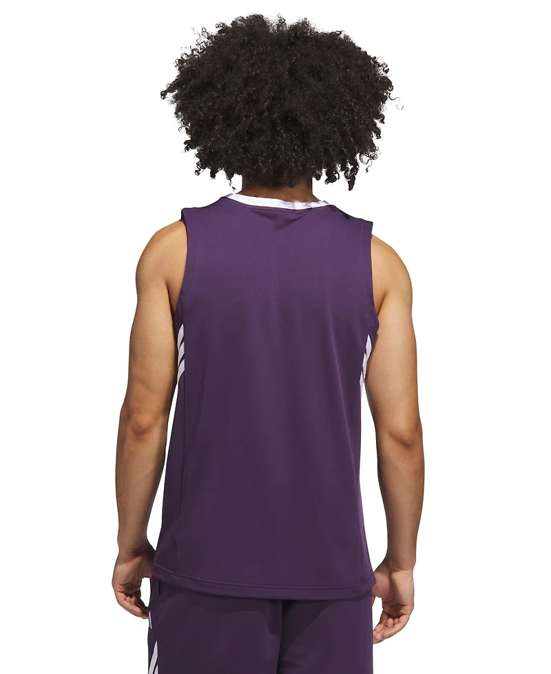 adidas Men's Bball Logo Graphic Tank Top