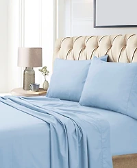 Tribeca Living Egyptian Cotton Sateen 800 Thread Count Extra Deep Pocket Cal King Sheet Set