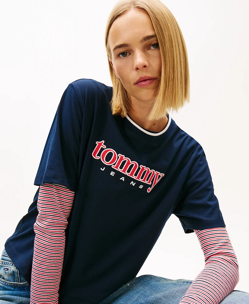 Tommy Jeans Women's Boxy Applique T-Shirt